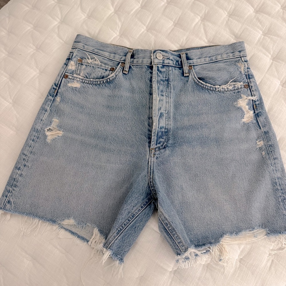 Agolde Stella high waist short size 29 color Deserted